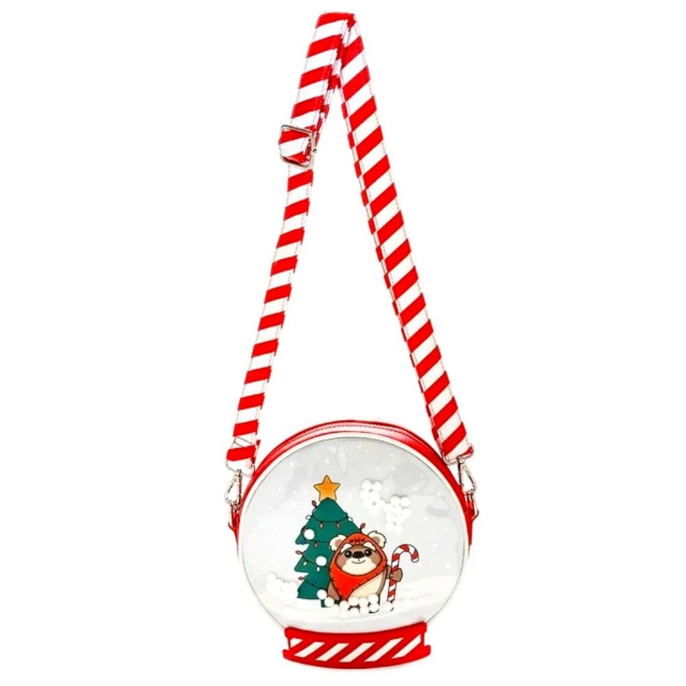 Star Wars - Ewok Holiday Snow Globe Loungefly Crossbody Bag